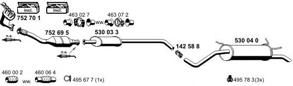 ERNST 100272 Exhaust System